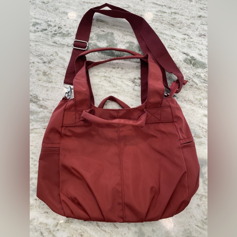 New Maroon Purse 15" x 13"